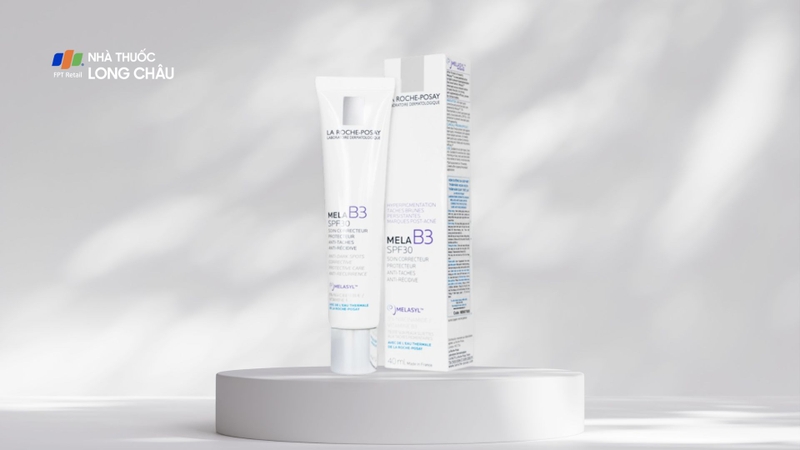 Kem dưỡng La Roche-Posay Mela B3 Cream SPF 30 dưỡng da mềm mịn, mờ thâm nám, dưỡng da