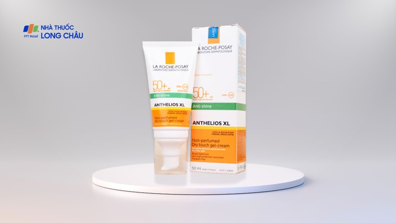 Kem chống nắng La Roche-Posay Anthelios XL SPF50+ bảo vệ da trước tác hại UVB, UVA, giảm bóng nhờn