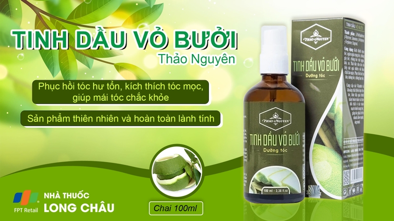TINH DẦU VỎ BƯỞI XỊT DƯỠNG TÓC THẢO NGUYÊN 100ML 2