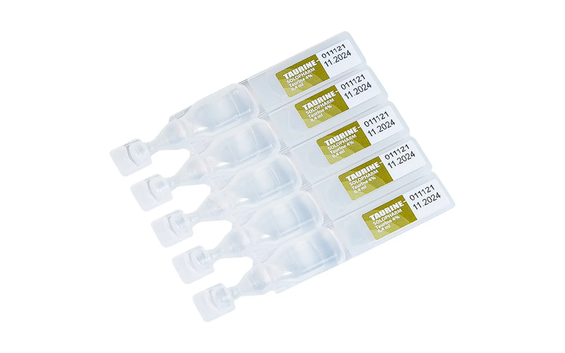TAURINE SOLOPHARM 4% 20 TUÝP X 0.4ML - DUNG DỊCH NHÃN KHOA