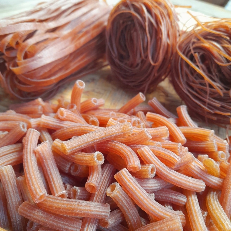 100g nui gạo lứt bao nhiêu calo và một số món ngon từ nui gạo lứt 2