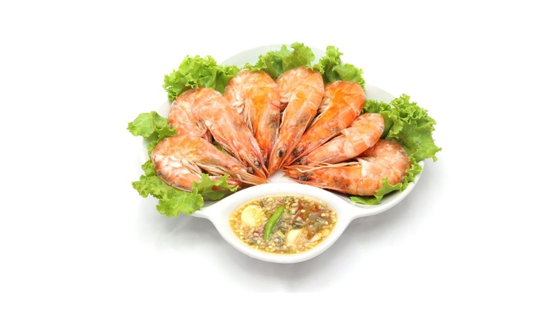 Ăn tôm luộc đúng cách mang đến nhiều lợi ích sức khỏe