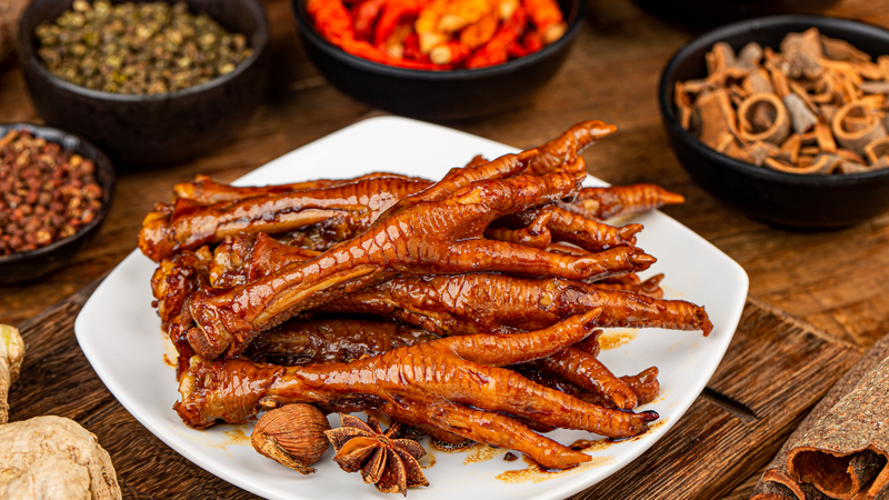 100gr chân gà rút xương bao nhiêu calo? 1