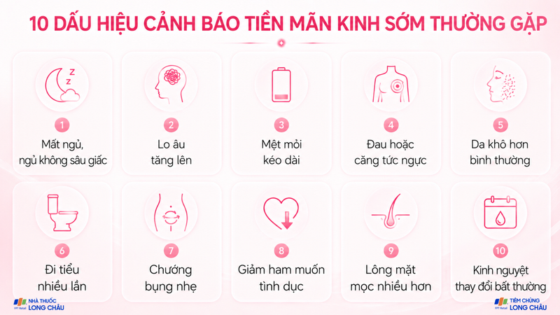Nhận biết sớm các dấu hiệu sẽ giúp bạn chủ động chăm sóc sức khỏe