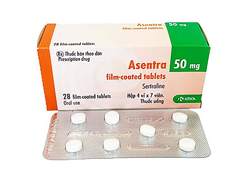 Thuốc Asentra 50mg là gì? Những điều cần lưu ý khi sử dụng thuốc