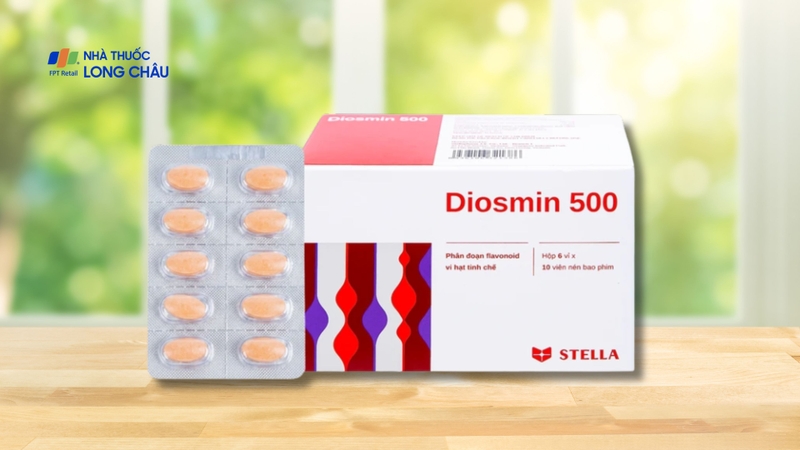 Thuốc Diosmin 500 được sử dụng phổ biến trong điều trị các bệnh lý do suy tĩnh mạch và bệnh trĩ