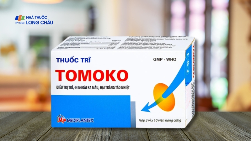 Thuốc Tomoko là thuốc được sử dụng hỗ trợ điều trị bệnh trĩ