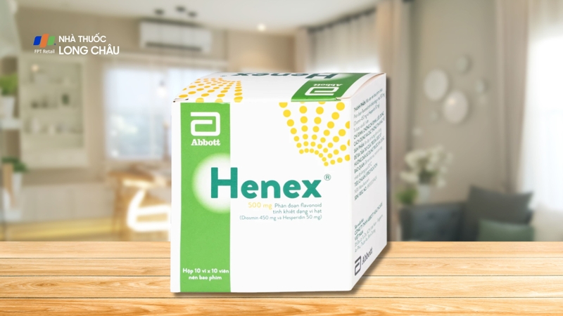 Thuốc được chỉ định trong điều trị các triệu chứng của bệnh trĩ cấp và trĩ mạn tính