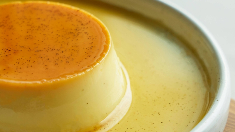 Hạn chế topping nhiều đường như pudding caramel thường chứa nhiều calo