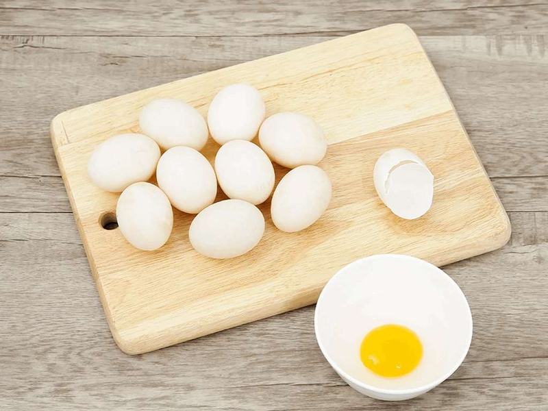 1 quả trứng vịt bao nhiêu calo 2
