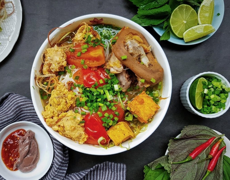 Bún riêu có thể chế biến đơn giản ngay tại nhà