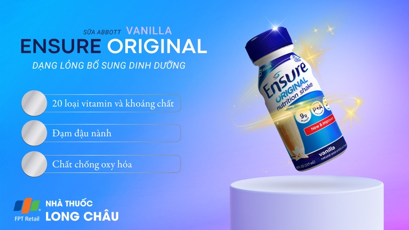 SỮA ENSURE VANI ABBOTT 1