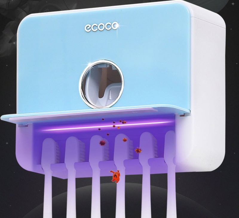 Sử dụng máy tiệt trùng bàn chải bằng tia UV