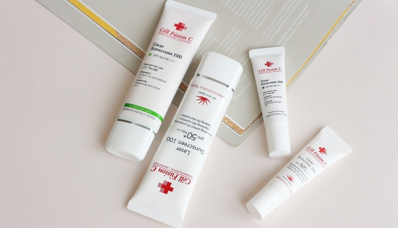 Cách check kem chống nắng Cell Fusion C thông dụng là quét mã vạch được in trên bao bì sản phẩm