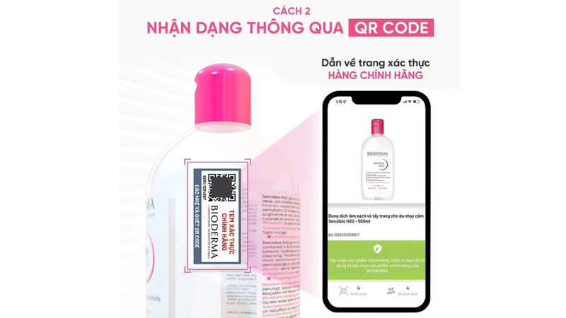 4 cách đơn giản giúp bạn phân biệt Bioderma thật giả
