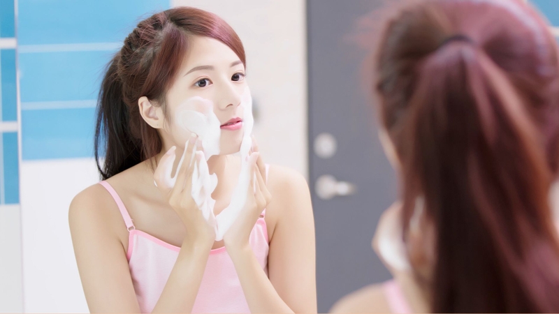 Làm sạch da, giúp lỗ chân lông thông thoáng