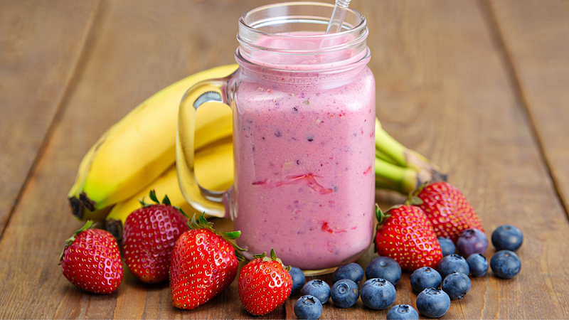 Sinh tố quả mọng giúp tăng cường chống oxy hóa, tốt cho sức khỏe