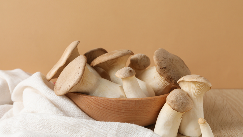 Nấm đùi gà tạo độ giòn, vị ngọt tự nhiên và bổ sung thêm protein