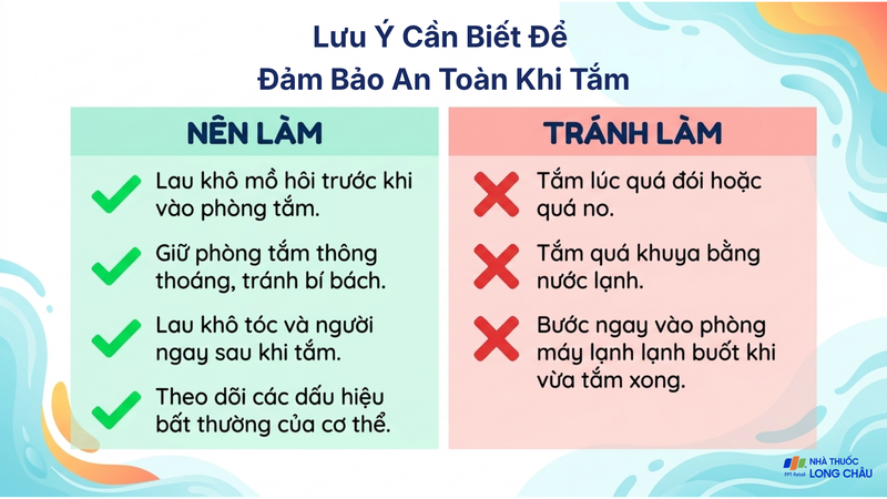 Những điều nên và không nên làm để bảo vệ cơ thể trong mùa nắng nóng