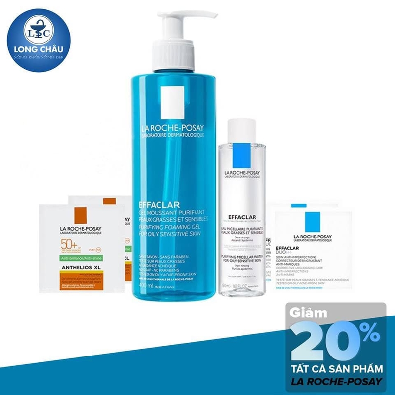 La Roche-Posay giam soc 20%