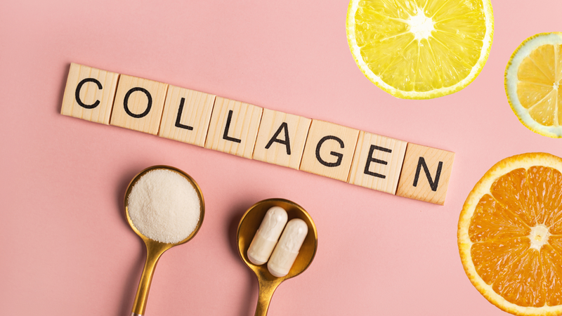 Bổ sung vitamin C hỗ trợ cơ thể sản xuất collagen