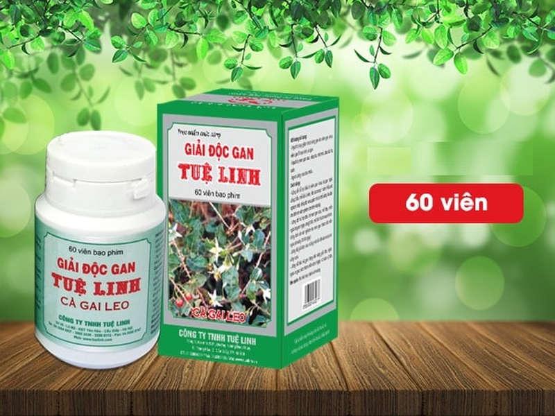 Viên uống Giải Độc Gan Tuệ Linh hỗ trợ điều trị viêm gan B