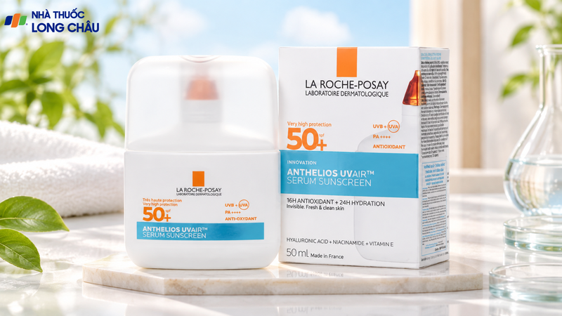 Kem chống nắng thấm nhanh La Roche-Posay cho cảm giác nhẹ thoáng trên da