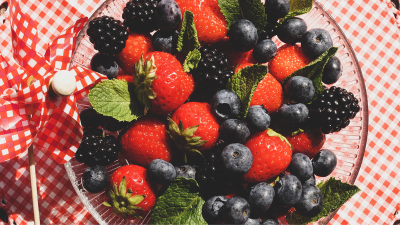 Quả mọng chứa nhiều chất chống oxy hóa tốt cho sức khỏe và tóc