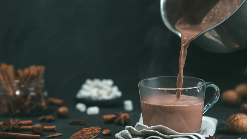 Sữa cacao thường hấp dẫn trẻ em nhờ vị ngọt dễ uống, nhưng cũng dễ chứa nhiều đường nhất