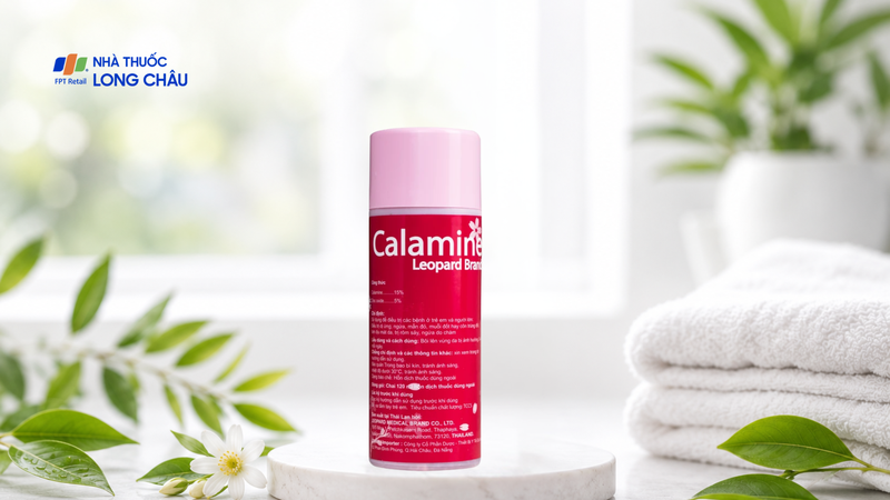 Calamine Leopard Brand được sử dụng cho trẻ em và người lớn