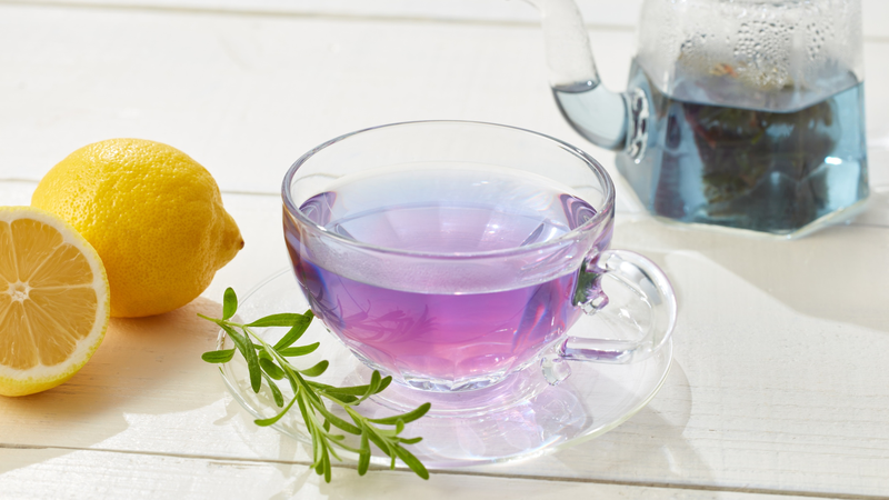 Trà tím chứa nhiều polyphenol giúp tăng cường khả năng chống oxy hóa