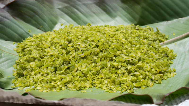Cốm xanh có hàm lượng calo vừa phải giúp hạn chế cảm giác thèm ăn mà không lo tăng cân nhanh