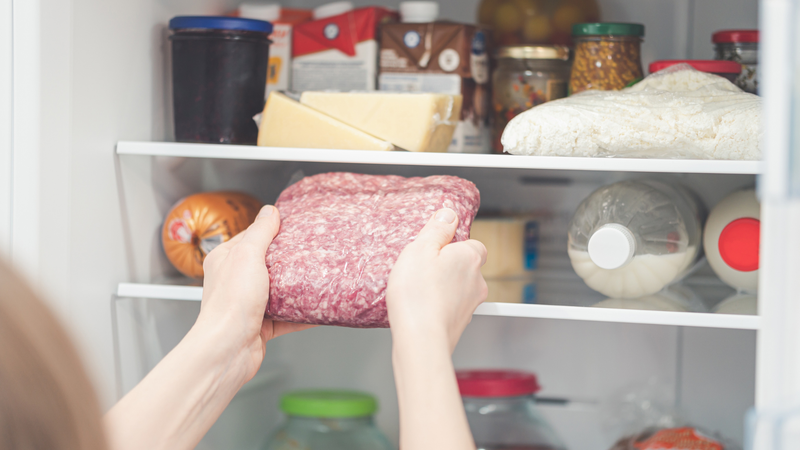 Thịt rã đông và cấp đông lại nhiều lần có thể bị mất nước