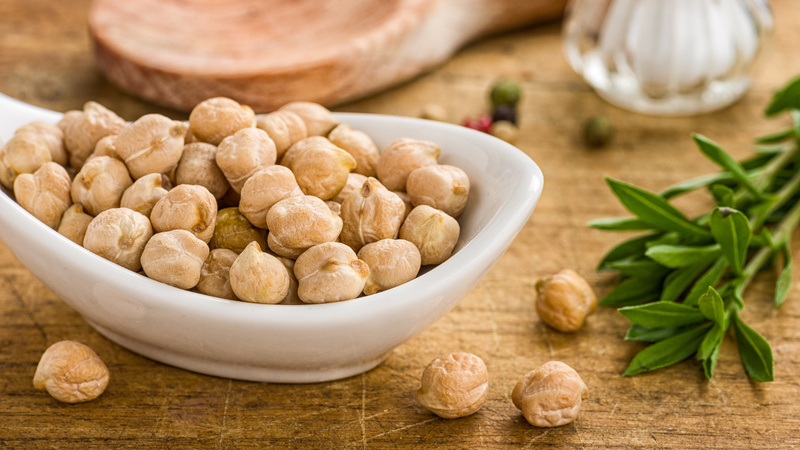 Đậu gà là 1 trong những 5 thực phẩm giàu chất xơ tốt cho người tiểu đường