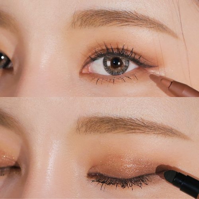 Mẹo trang điểm giúp cô nàng mắt sụp mí trở nên to tròn và long lanh hơn- 2