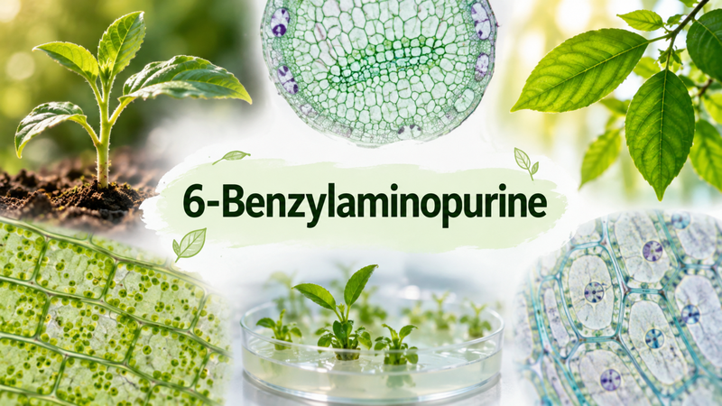 Tìm hiểu 6-Benzylaminopurine là gì giúp hiểu rõ đặc điểm của hoạt chất