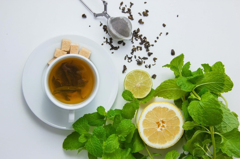 6 loại lá uống giảm mỡ bụng hiệu quả 2