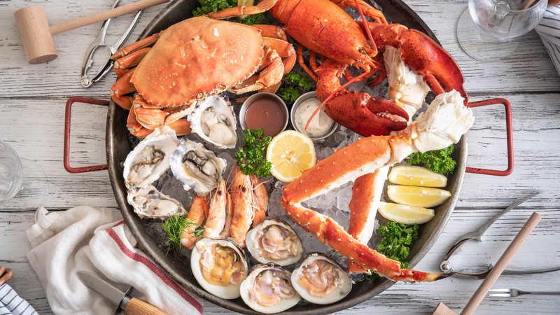 Hải sản chứa nhiều dưỡng chất tốt cho sức khỏe