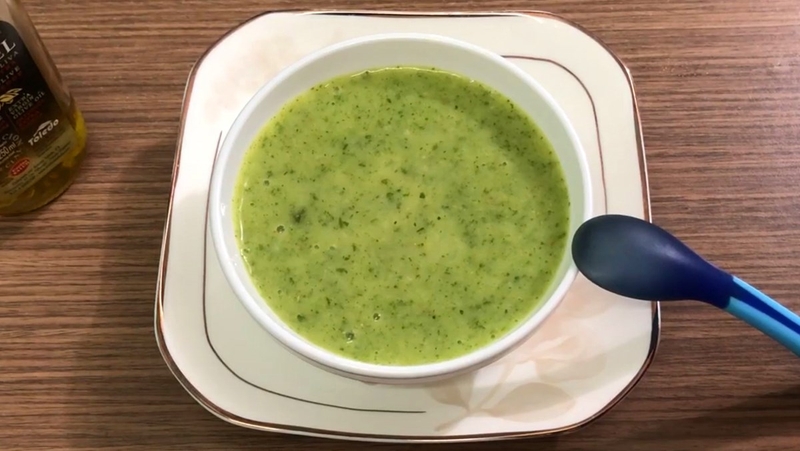 7 cách nấu cháo rau mồng tơi cho bé ăn dặm3