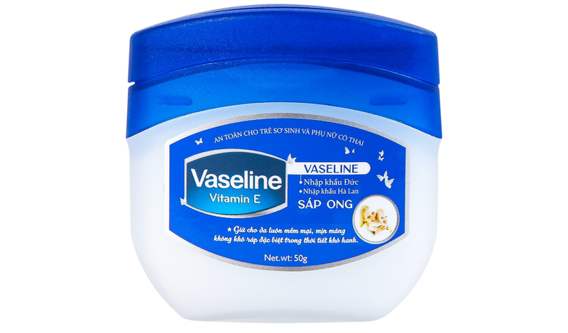 Sáp dưỡng ẩm Vaseline Vitamin E sáp ong