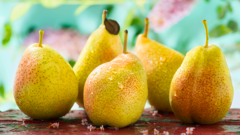 Lê chứa một lượng fructose tương đối cao có thể làm tăng axit uric