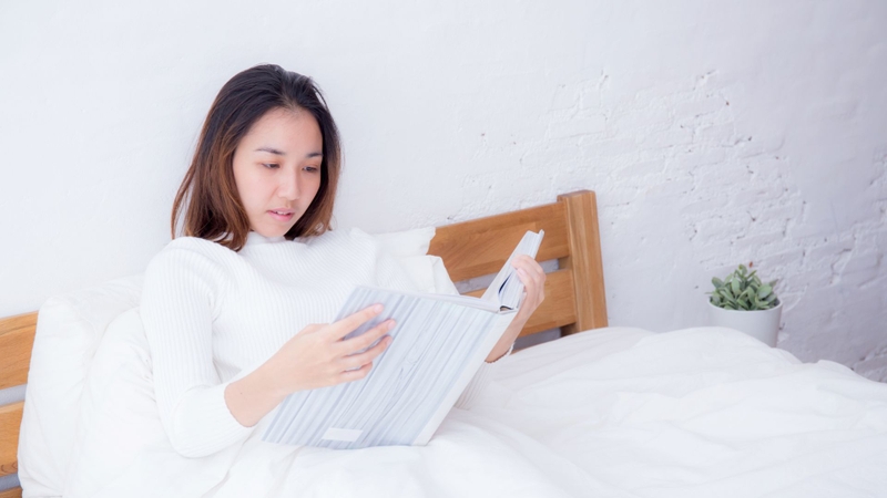 Thư giãn trước giờ ngủ giúp cơ thể chuyển dần sang trạng thái nghỉ ngơi