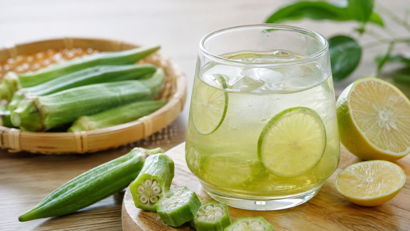 Nước đậu bắp với chanh chứa nhiều hợp chất chống oxy hóa