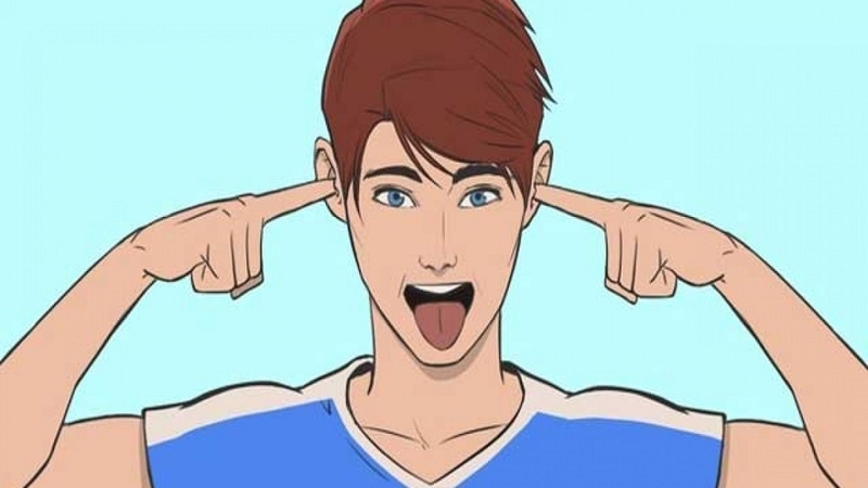 Dùng hai ngón tay bịt hai lỗ tai, chú ý nhẹ nhàng thì các nhánh của dây thần kinh phế vị mới nở ra