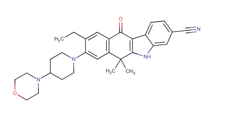 Công thức hóa học của Alectinib