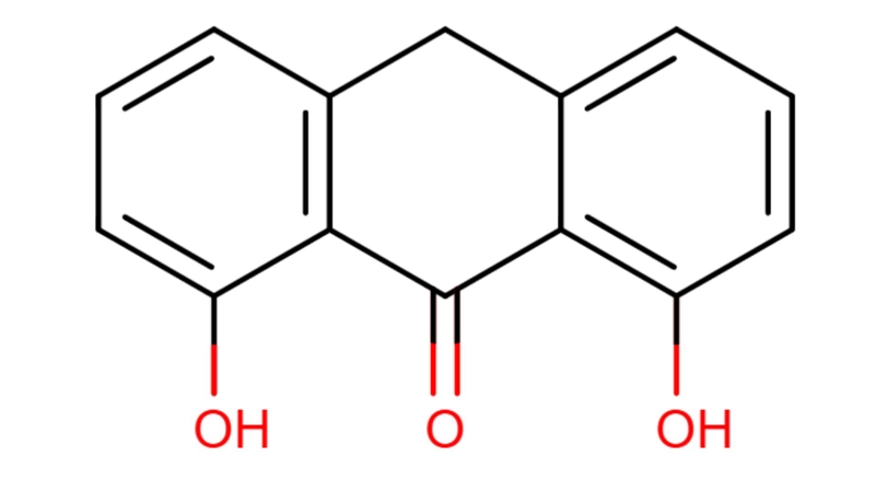 Công thức hóa học của Anthralin