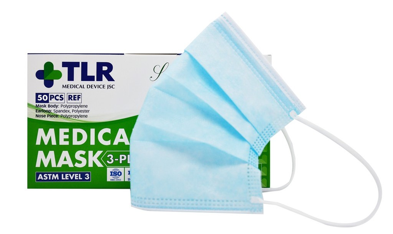 Khẩu trang y tế 3 Lớp Tlr