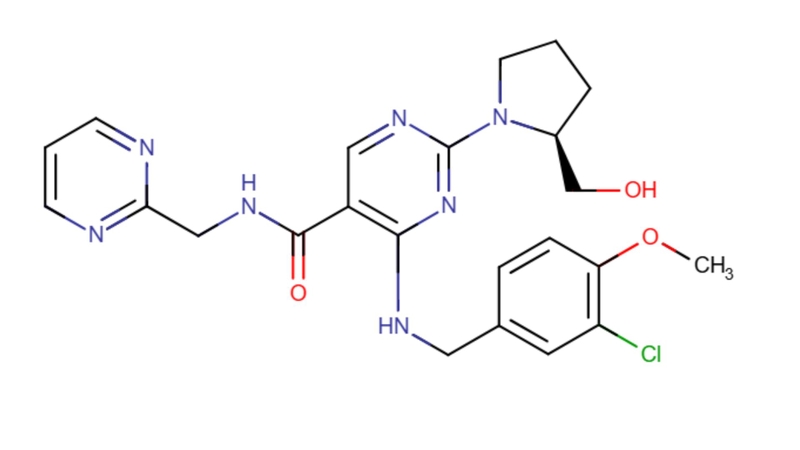 Công thức hóa học của Avanafil