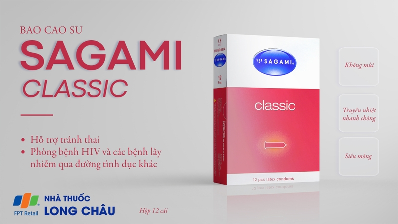 Bao cao su Sagami giá tốt 2024