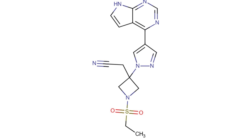 Công thức hóa học của Baricitinib